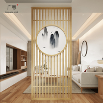 New Chinese Seat Screen Folding Screen Entrance partition Living room Top of the floor Standing Fence Seat Screen Xuanguan Screen Shield Wall