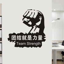 Water moon mirror wall stickers stickers company classroom culture wall decoration class inspirational stickers Incentive office stickers