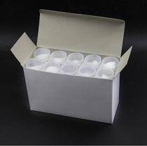 24mm roll coin barrel A box of 10 lotus plum five-pointed five-pointed two-pointed one-dime coin collection tube