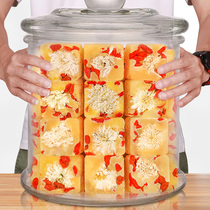 Chinese Wolfberry chrysanthemum honey rock sugar white chrysanthemum heat tea combination brewing drink bubble water drinking tea non-fire fire