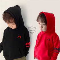 Shop owner recommended LANIKIKI 22 Chunqiu Mens and womens childrens day system printed with a hat and a fur ring plus suede