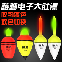 Super bright electronic luminous fish floats Rock fishing floats Big belly floats Long throw standing floats Sea rods Floats Eye-catching silver carp bighead fishing group buoys