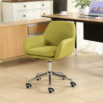 Computer chair home simple removable and washable cloth office chair Student Book chair lifting swivel chair leisure backrest computer chair