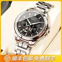 Robini brand-name mens watch large dial hollow mechanical watch New mens watch top ten brands of famous watches