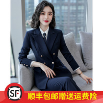 Brand professional suit suit suit female President business dress white-collar work workplace interview sales department work clothes