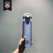  ALL JOINT thermos cup Adult male large capacity water cup portable female cute net celebrity ins super fire trend