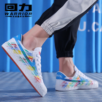 Pull back mens canvas shoes 2022 summer new cloth breathable hand-painted sports casual mens Korean trendy sneakers