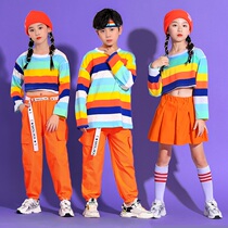 New Years Day childrens cheerleading costumes primary school sports performances boys street dance jazz dance costumes girls tide