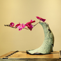 Dried Flower Vase ornaments living room porch flower decoration art small flower set retro home accessories