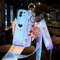Watercolor applies Xiaomi 11 mobile phone shell new personality creative full package lens net red tides womens liquid silicone cover bull year Xiaomi 10 limited edition ins lukewarm wind and fall lovers 9 soft 5g