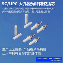 Outer diameter 2 5mm Optical fiber Connection plug Ceramic contact pin FC SC ST Universal PC end face Inner aperture 126130140150230250 