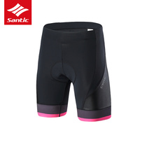 Santic Sen Getaway Summer Bike Riding Shorts Male import Compressed Sponge Cushion Professional Riding Pants Man