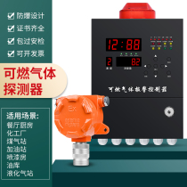 Industrial explosion-proof combustible gas alarm controller natural gas paint room liquefied gas concentration leak detector