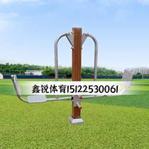 Double sitting and pedaling trainer Single parallel bar roller leg press rack notice healthy riding machine WPC new national standard fitness device