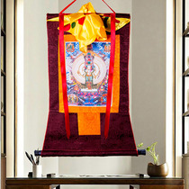 Thousand-handed Guanyin Thangka embroidered fabric framed Tibetan Thangka decorative hanging painting Thousand-handed Guanyin Thangka Buddha hanging painting