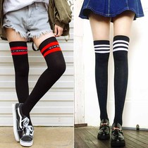 College Wind Han Edition Trend over knee silk Sox Summer summer Womens thin section Anti-seduces Silo Socks Schoolgirls