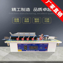 Plate edge banding machine small machine manual mechanical edge banding machine shoe cabinet door winding arc