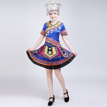 Guizhou Guangxi Zhuang ethnic minority dance clothes Yunnan Miao July Fire Festival Yi performance costumes female summer