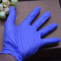 Disposable latex experiment Anti-dirty hand anti-oil flip liquid gloves Hand-made clay clay production without fingerprints