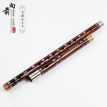  Bao plays the bass flute in the forward system big G big A big down B up F small A down B etc Bamboo flute musical instrument