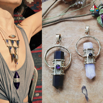 Tribe Jewelry Nepal India Himalayan Semi-precious Stone Crystal Handmade Tribe Jewelry