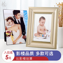 Photocopy of the shadow building high-end photo printing of creative crystal swing customized wedding dress personal photo