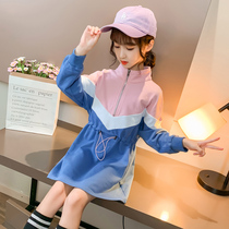 Girls dress for dress Spring 2021 New Yangqi CUHK Tong collage Casual Long Sleeves Cashews Waistcoat Dress Korean version