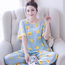 Red charm womens summer nursing fresh spring and summer asbestos hot mom fashion outside wearing cotton pajamas soft sister autumn and summer models