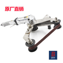 Oville SD40 pneumatic round pipe sand belt machine bending stainless steel wire drawing machine polishing machine sanding machine