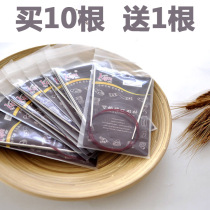 1 piece hand woven tide state tide hook card ring needle ring needle pure stainless steel hand polished nylon silk ring