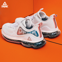 Peak mens shoes summer breathable running shoes 2021 New Full Palm air cushion light non-slip low-top casual sports shoes