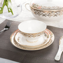 REONE Shengshi Huating DIY ceramic bowl Rice bowl Noodle bowl European dish set High-end hotel table tableware