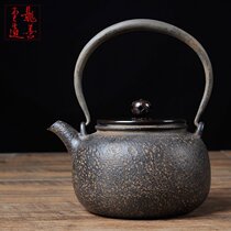 Longshantang Japanese iron pot Japan imported cast iron pot pure hand-coated Southern inlaid iron pot muscle pattern