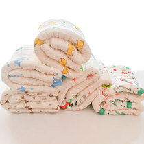 Childrens 12-layer gauze cover quilt baby bath towel Autumn and winter newborn hug quilt thickened cotton quilt baby blanket