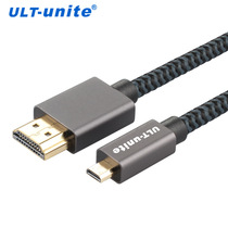 Micro MicroHDMI HD line 19 1 supports 4K60HZ standard HDMI2 0 version D public to A public HD line