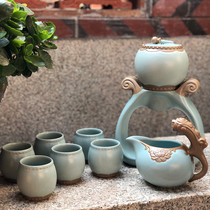 Ruyao automatic Kung Fu tea set Home living room office meeting guests high-end lazy tea artifact gift box