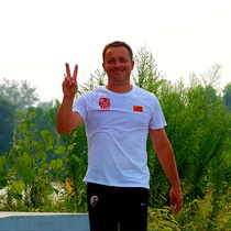 Wushu Tai Chi T-shirt Sports T-shirt Men Summer Training Wushu T-shirt Sanda Taekwondo Running