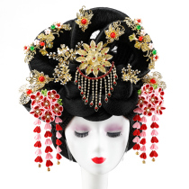 Ancient Costume Wig suit The ancient Wind Palace Tiny Princess styled High temperature Silk Short straight hair Hair Headgear Fashion Women Hair Accessories