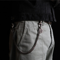  Hardwind American Retro Motorcycle Vintage All Brass Old cloth chain Pants chain Waist chain