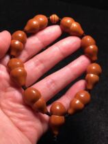 Gourd bracelet Zhoushan fine stone carving Su Gong fine