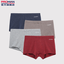 Rich mens underwear sports yarn sexy boxer students loose flat pants middle waist elastic boxer pants thin
