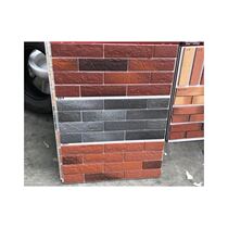 Ceramic tile exterior wall brick kiln brick concave and convex texture Villa wall brick 6X24cm seam 5mm60 pieces per square horse