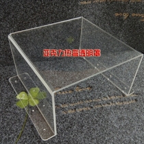 Acrylic Anti-Rain Hood Direct Sale Organic Glass Plate Utility U Type Dust Cover L Type Waterproof Hood Shield Thermal Bend