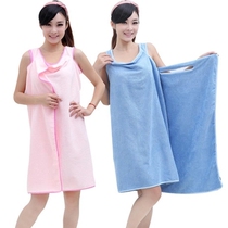 Strong Absorbent Adult Lady Creative Wear Style 100 Change Bathrobe Bath Towels Beach Towels Multicolored Optional 4130