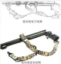  Buckle Backpack with triangle strap Tactical strap Security shoulder strap Shoulder strap