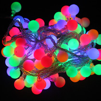 Soft blue Ruoting Christmas lights LED lights small colored lights Christmas decorative lights Full of Sky stars neon lights 10 meters