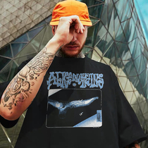 FOG FEAR OF GOD wash wash do old trend loose high street hip hop men and women short sleeve t-shirt