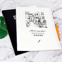 A3 picture clip 8 open sea book collection folder collection picture book bag 8K favorites childrens storage Book Award art collection paper put painting sketch preservation clip