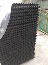 Baoluyuan wavy asphalt waterproof board corrugated asphalt tile waterproof nail wave shaped large corrugated pottery