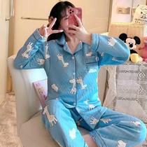  Confinement clothes Spring and autumn and winter air cotton thickened postpartum breastfeeding feeding clothes Maternal warmth pregnant women pajamas pregnant period